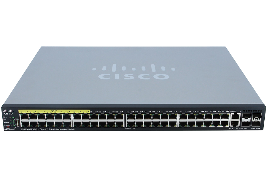 Buy Enterprise Switching - Cisco SG550X-48 48-Port Gigabit Stackable  Managed Switch - SG550X-48-K9-EU Online in Hyderabad, India - Metapoint